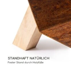 Langdon Wood Rust Holzlager 68x38x34 Cm Eisen & Holz -Der Grillgarten Winkels 10035769 de 0004 logo