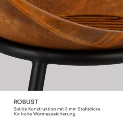 Fireball Rust Feuerschale 60 Cm Ø Kippbare Rost-Finish Rost -Der Grillgarten Winkels 10035770 de 0004 logo