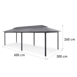 Grandezza Cortina Gartenpavillon 3x6m 4 Seitenteile -Der Grillgarten Winkels 10035867 yy 0007 logo