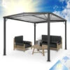 Pantheon Solid Sky Flat Pergola Vordach 3x4m Polycarbonat -Der Grillgarten Winkels 10035871 de 0001 main
