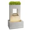 Bloomingstone Brunnen Gartenbrunnen Zierbrunnen 20W Pumpe Zink LED -Der Grillgarten Winkels 10035916 yy 0001 titel