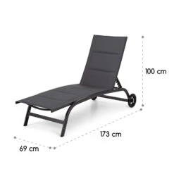 Limala Sonnenliege Lounger Stahl/Aluminium Textilene 150 Kg Mobil -Der Grillgarten Winkels 10035920 yy 0007 logo