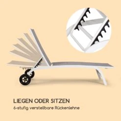 Limala Sonnenliege Lounger Stahl/Aluminium Textilene 150 Kg Mobil -Der Grillgarten Winkels 10035921 de 0003 logo