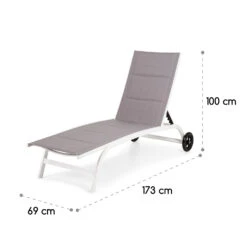 Limala Sonnenliege Lounger Stahl/Aluminium Textilene 150 Kg Mobil -Der Grillgarten Winkels 10035921 yy 0007 logo
