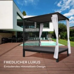Eremitage Double Lux Sonnenliege 4 Liegepositionen 2 Personen 6 Cm Polster -Der Grillgarten Winkels 10035922 de 0004 logo
