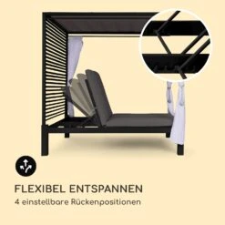 Eremitage Double Lux Sonnenliege 4 Liegepositionen 2 Personen 6 Cm Polster -Der Grillgarten Winkels 10035922 de 0008 logo