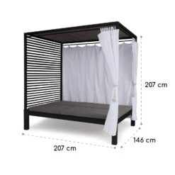 Eremitage Double Lux Sonnenliege 4 Liegepositionen 2 Personen 6 Cm Polster -Der Grillgarten Winkels 10035922 yy 0010 logo