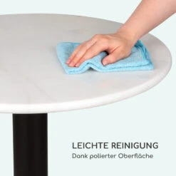 Patras Pearl Bistro-Tisch Jugendstil Marmor Ø 60 Cm H 75 Cm Gusseisern -Der Grillgarten Winkels 10035977 de 0004 logo