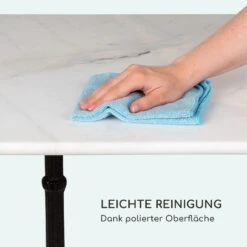 Patras Onyx Bistro-Tisch Mit Jugendstil Marmor 60 X 60 Cm Höhe: 72 Cm Dreibein -Der Grillgarten Winkels 10035979 de 0004 logo