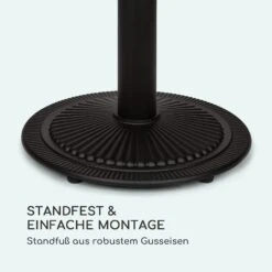 Patras Jewel Marmor-Tisch Jugendstil Ø: 57,5 Cm H: 75 Cm Gusseiserner Standfuß -Der Grillgarten Winkels 10035982 de 0005 logo