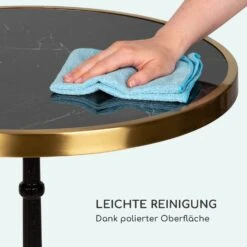 Patras Lux Bistro-Tisch Mit Dreifuß Marmortisch Ø: 57,5 Cm Höhe: 72 Cm -Der Grillgarten Winkels 10035984 de 0004 logo