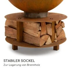 Savage 2.0 Rund Feuerschalen-Grill Ø: 60 Cm Stabiler Sockel Holzlager 11 Savage 2.0 Rund Feuerschalen-Grill Ø: 60 Cm Stabiler Sockel Holzlager -Der Grillgarten Winkels 10036085 de 0003 logo