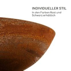 Savage 2.0 Tall Feuerschale Mit Grill Bambus-Seitentische Inkl. Wetterschutz -Der Grillgarten Winkels 10036087 de 0005 logo