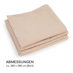 Pantheon Cortina Pergola Ersatzseitenwand Set: 4 Wände 200 G/m² Polyester-Tuch 3x3m -Der Grillgarten Winkels 10036116 de 0006 dimensions