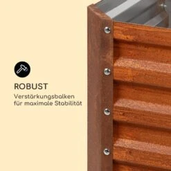 Rust Grow Hochbeet Gartenbeet Verzinktes Stahlblech Rost-Finish -Der Grillgarten Winkels 10036159 de 0005 logo