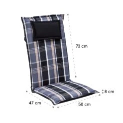 Elbe Polsterauflage Sesselauflage Hochlehner Gartenstuhl 50x120x8cm -Der Grillgarten Winkels 10036703 yy 0005 logo