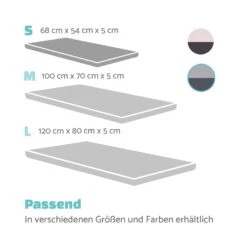 Finn Hundebett Waschbar Rutschfest Atmungsaktiv PE / Vlies Größe S -Der Grillgarten Winkels 10037524 de 0006 logo