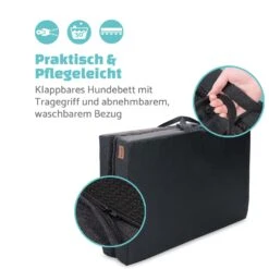 Hundebett Hundematte | Waschbar | Orthopädisch | Rutschfest | Atmungsaktiv | Klappbar Memory-Schaum | Größe XL (120 X 10 X 85 Cm) -Der Grillgarten Winkels 10037571 de 0005 logo