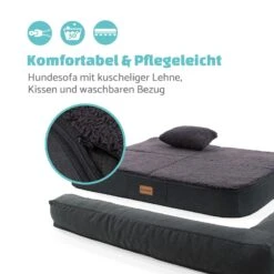 Odin Hundesofa Waschbar Orthopädisch Rutschfest Memory-Schaum Größe M -Der Grillgarten Winkels 10037596 de 0005 logo