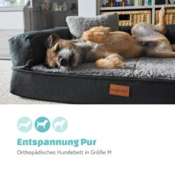Odin Hundesofa Hundematte | Waschbar | Orthopädisch | Rutschfest | Atmungsaktiv | Memory-Schaum | Größe M (100 × 12 × 80 Cm) -Der Grillgarten Winkels 10037599 de 0002 logo
