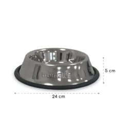 Hundenapf Trinkschale Napf&nbsp;250 Ml Edelstahl Gummierung Rutschfest -Der Grillgarten Winkels 10037624 yy 0004 logo