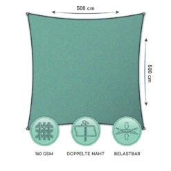 Quadratisches Sonnensegel 5x5 M Polyester Luftdurchlässig -Der Grillgarten Winkels 10038185 de 0006 logo