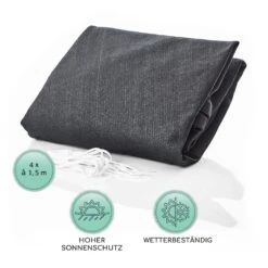 Rechteckiges Sonnensegel 2 X 3 M Polyester Luftdurchlässig -Der Grillgarten Winkels 10038192 de 0005 logo