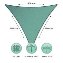 Dreieckiges Sonnensegel 4x4x4 M Polyester Luftdurchlässig -Der Grillgarten Winkels 10038196 de 0006 logo