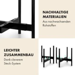 Deventer Pflanzenhalter Für Töpfe Von 20,3-30,5 Cm Ø 2 Höhen -Der Grillgarten Winkels 10038545 de 0004 usp