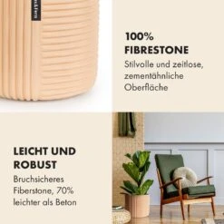 Hasselt Blumentopf Polystone Pflanzenfreundlich Handgemacht 3D-Optik 11 Hasselt Blumentopf Polystone Pflanzenfreundlich Handgemacht 3D-Optik -Der Grillgarten Winkels 10038548 de 0003 usp