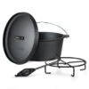 Galloway Dutch Oven 9.0 BBQ-Topf Gusseisen Größe L / 9 Qt -Der Grillgarten Winkels 10038582 yy 0001 titel