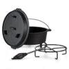 Guernsey Premium Dutch Oven 4.5 BBQ-Topf Gusseisen Größe S / 4.5 Qt -Der Grillgarten Winkels 10038641 yy 0001 titel