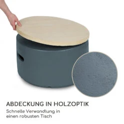 Pilos Gas-Feuerstelle 40.000BTU/13kW Abdeckung Edelstahlbrenner -Der Grillgarten Winkels 10039400 de 0004 logo