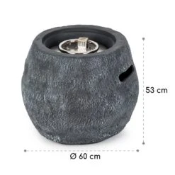 Andros Gas-Feuerstelle 40.000BTU/13kW Deckel Edelstahlbrenner -Der Grillgarten Winkels 10039405 yy 0007 logo