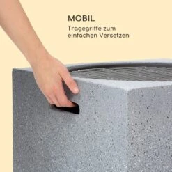 Blumfeldt Monolith Feuerschale Mit Grill MGO & Stahlschale Inkl. Funkenschutz -Der Grillgarten Winkels 10040239 de 0005 logo