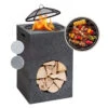 Blumfeldt Monolith Feuerschale Mit Grill MGO & Stahlschale Inkl. Funkenschutz -Der Grillgarten Winkels 10040240 yy 0001 titel