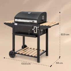 Aberdeen Single Holzkohlegrill -Der Grillgarten Winkels 10040292 yy 0011 dimensions