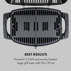 Parforce One 3,5kW 12000BTU 300°C SNJS Gasschlauch Grau -Der Grillgarten Winkels 60002428 yy 0003 logo Klarstein Parforce One Gasgrill 12000BTU grau